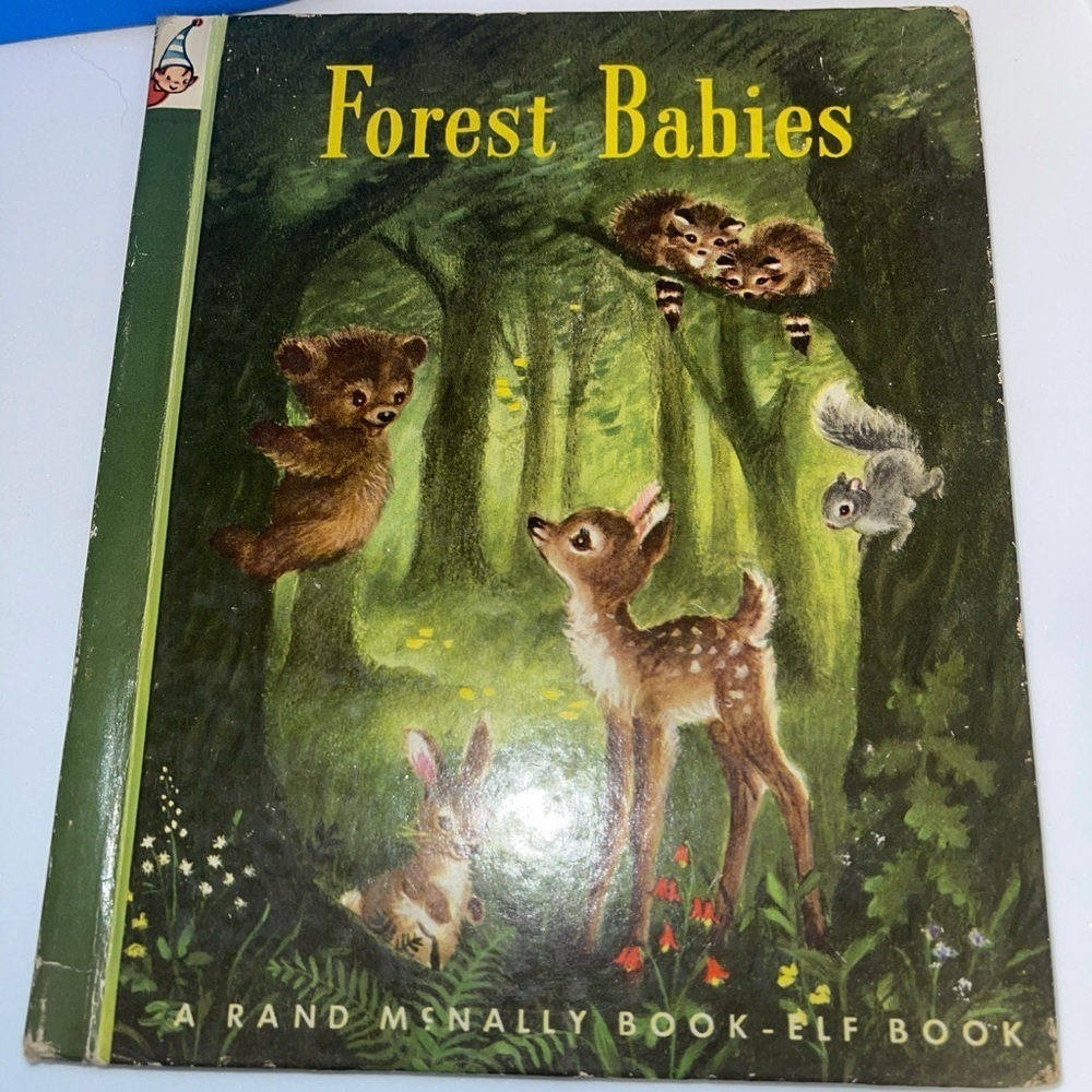 1949 Copyright “Forest Babies” Vintage Book